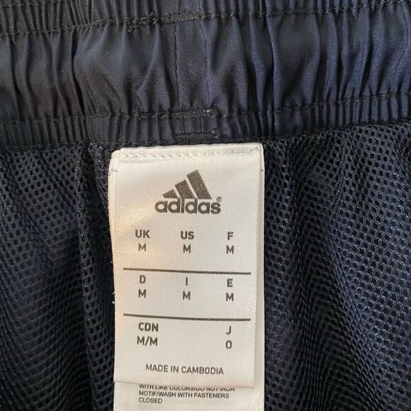 Adidas Blue Lionel Messi Athletic Pants Pull On Elastic Waist Mens Medium - Picture 8 of 13